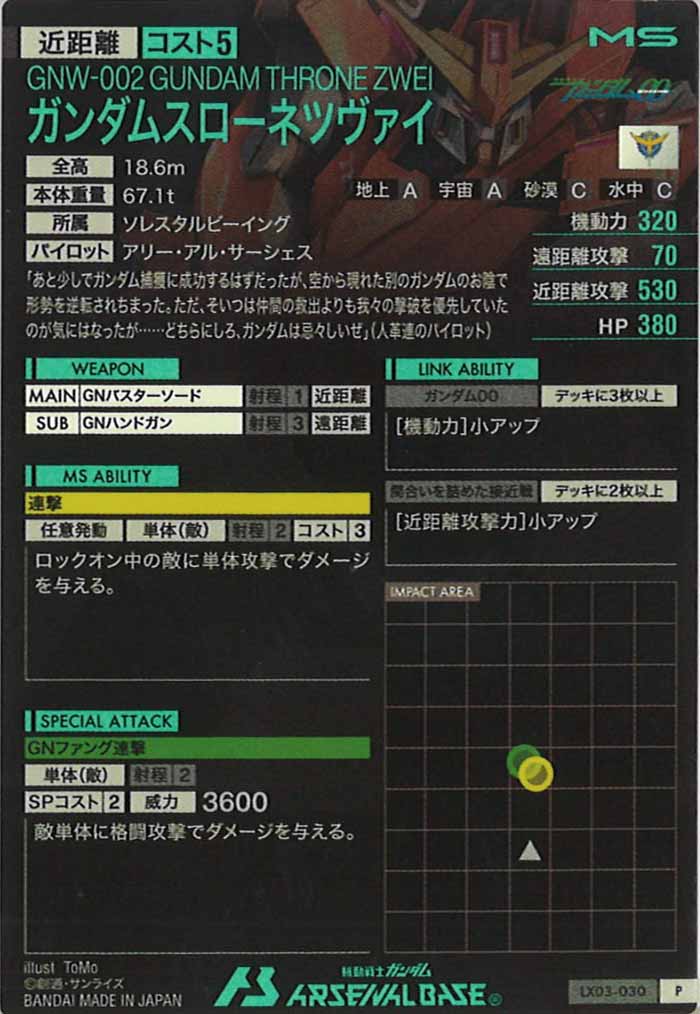 [LX03]ガンダムスローネツヴァイ【P】LX03-030