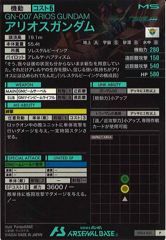 [UT04]アリオスガンダム【P】UT04-031