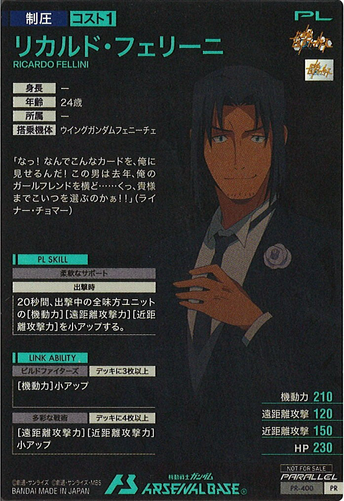 [PR]リカルド・フェリーニ(PARALLEL)【PR】PR-400