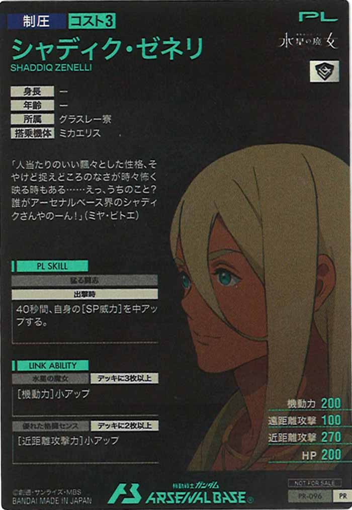 [PR]シャディク・ゼネリ【PR】PR-096