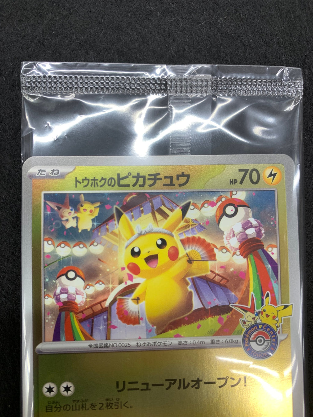 [SV-P]トウホクのピカチュウ(未開封)【No mark】260/SV-P