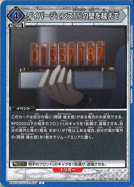 [UA57-BT]ダイバージェンス1％の壁を越えて【U】UA57BT/STG-1-037