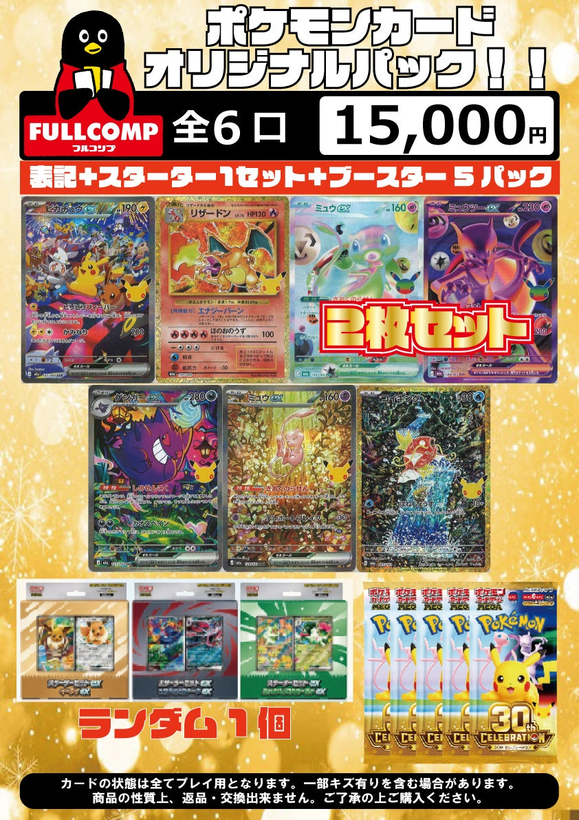 [ポケカ]ポケモンカード始めようお楽しみ袋!!!!! P-ORIG-OTA2