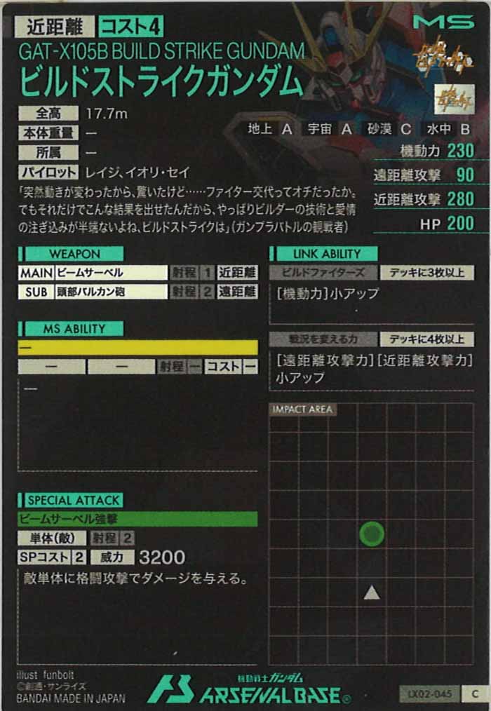 [LX02]ビルドストライクガンダム【C】LX02-045