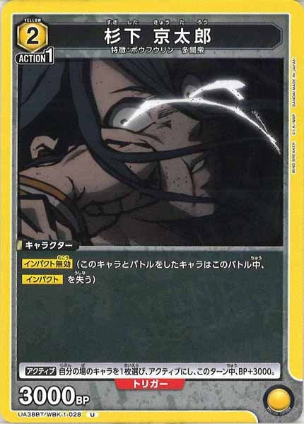 [UA38-BT]杉下 京太郎【U】UA38BT/WBK-1-028