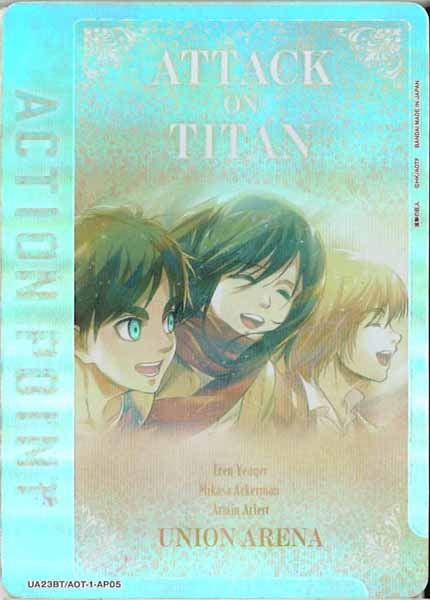 [UA23-BT]アクションポイントカード(進撃の巨人)【AP】UA23BT/AOT-1-AP05