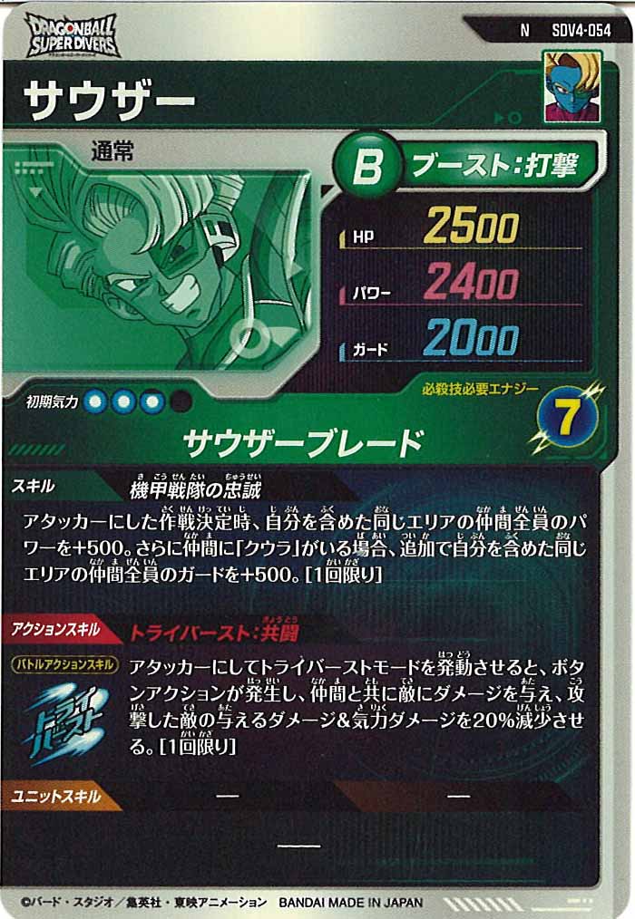 [DB_SDV4]サウザー【N】SDV4-054