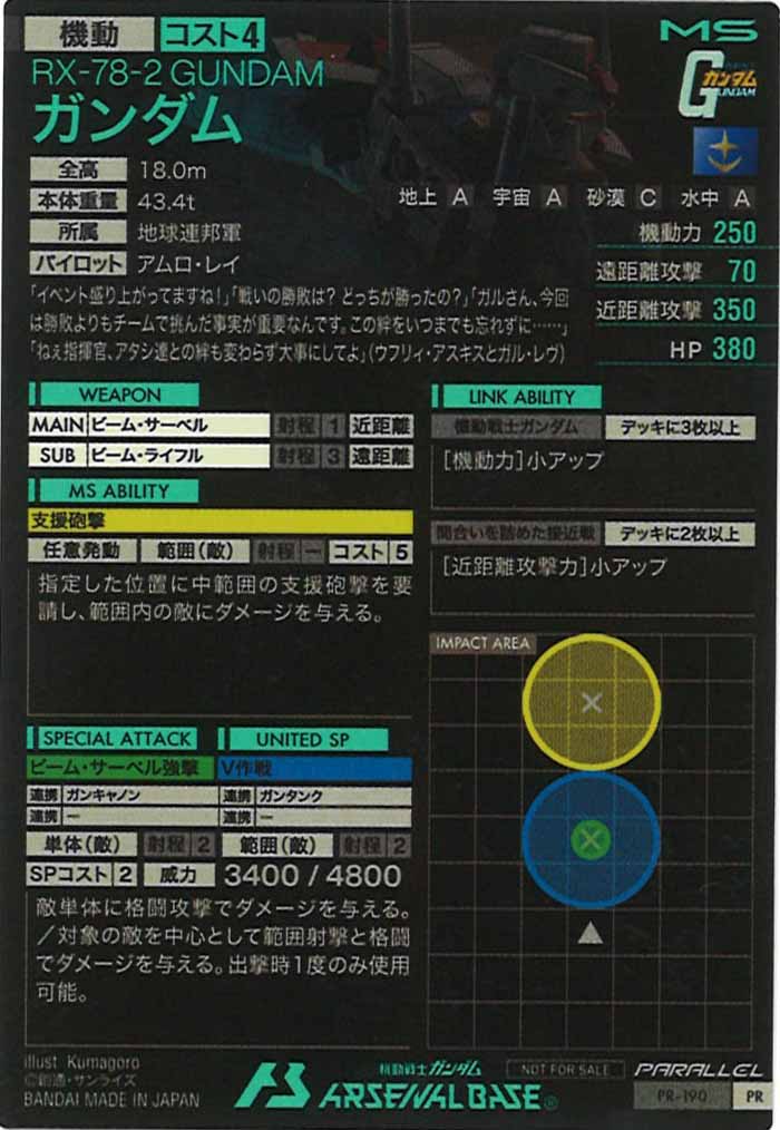 [PR]ガンダム(PARALLEL)【PR】PR-190