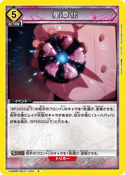 [UA08-BT]星章化【R】UA08BT/BLC-1-033