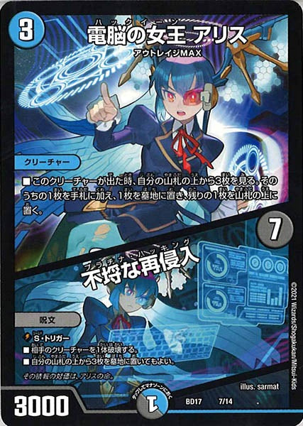 [DMBD-17]電脳の女王 アリス／不埒な再侵入【P】7/14