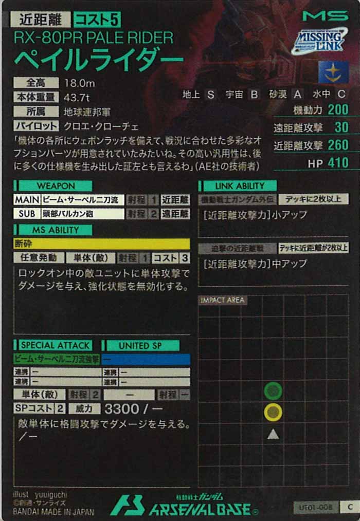 [UT01]ペイルライダー【C】UT01-008