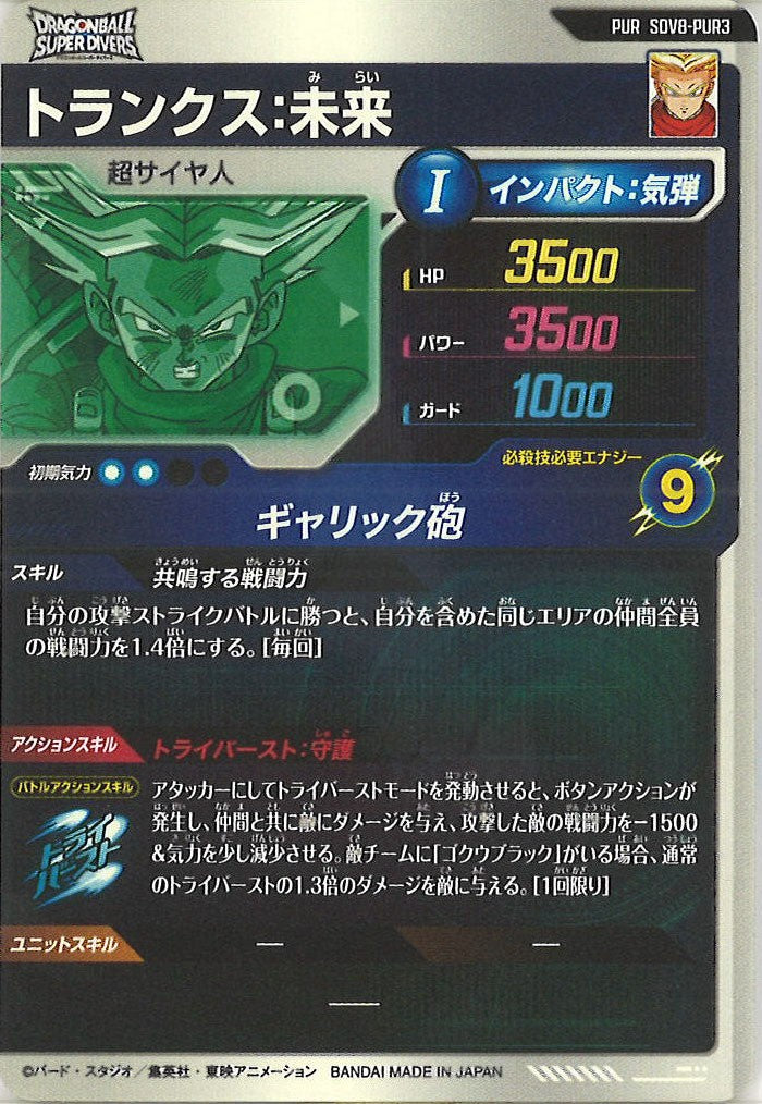 [DB_SDV8]トランクス:未来【PUR】SDV8-PUR3