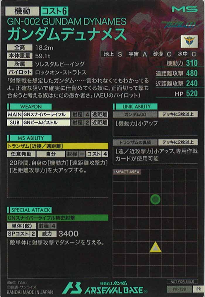 [PR]ガンダムデュナメス【PR】PR-128