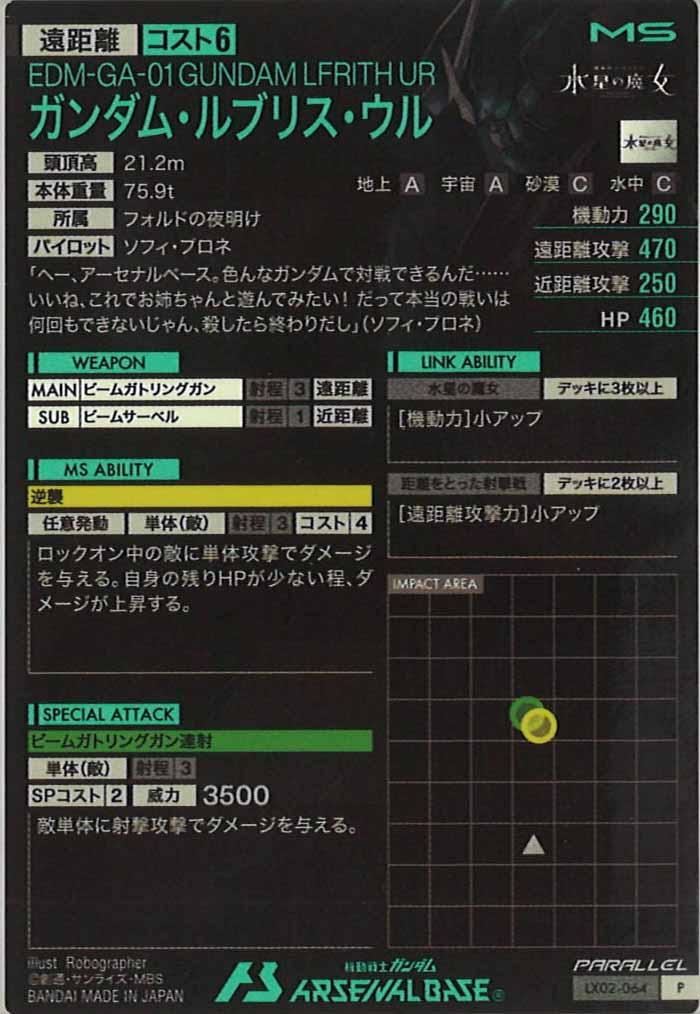 [LX02]ガンダム・ルブリス・ウル(PARALLEL)【P】LX02-064