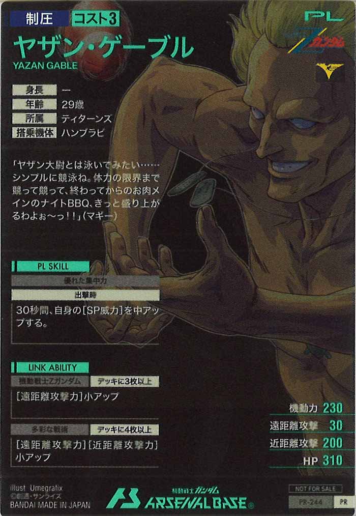 [PR]ヤザン・ゲーブル【PR】PR-244