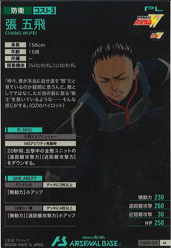 [FQB02]張 五飛【M】FQB02-019