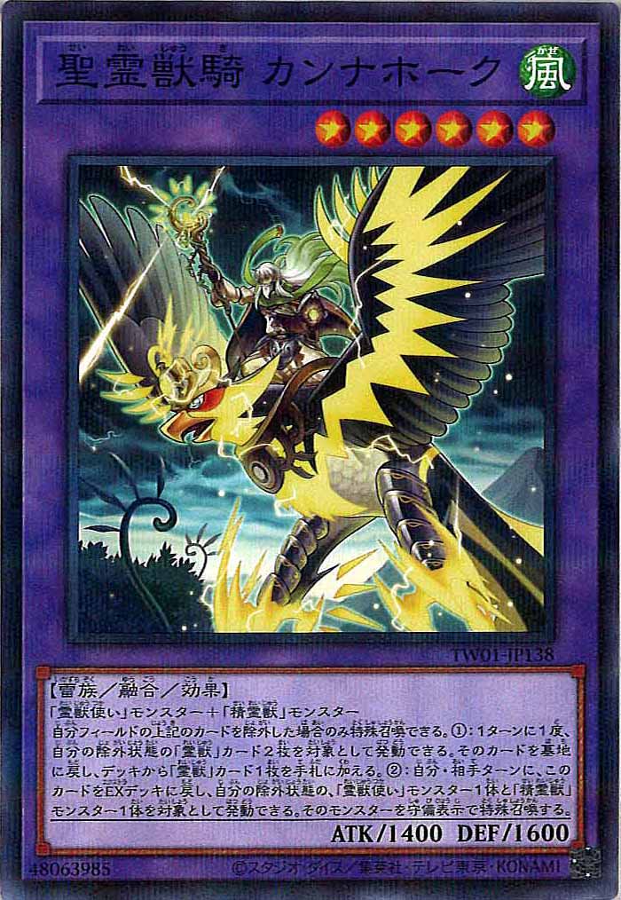 [TW01]聖霊獣騎 カンナホーク(旧イラスト)(ノーマルパラレル)TW01-JP138
