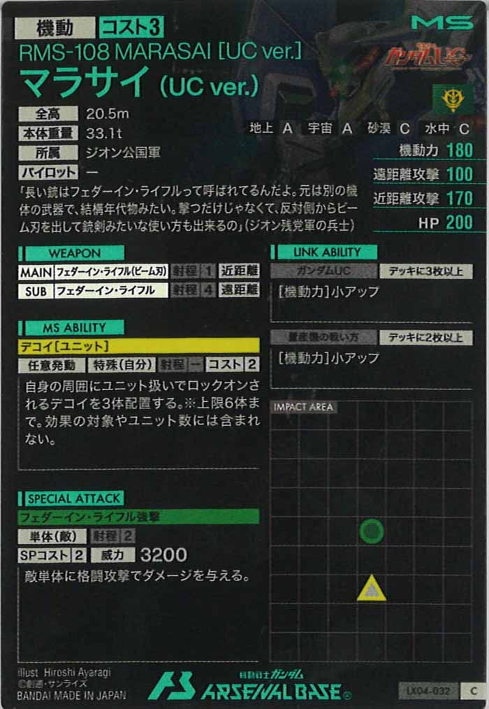 [LX04]マラサイ(UCver.)【C】LX04-032