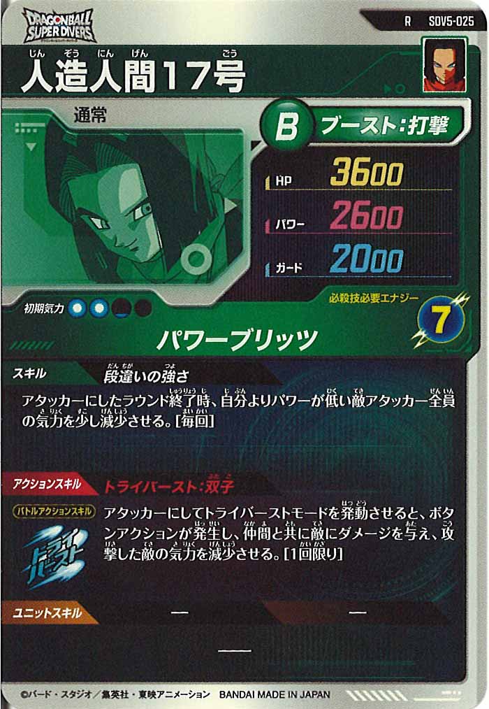 [DB_SDV5]人造人間17号【R】SDV5-025