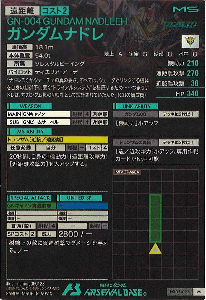 [FQ05]ガンダムナドレ【M】FQ05-023