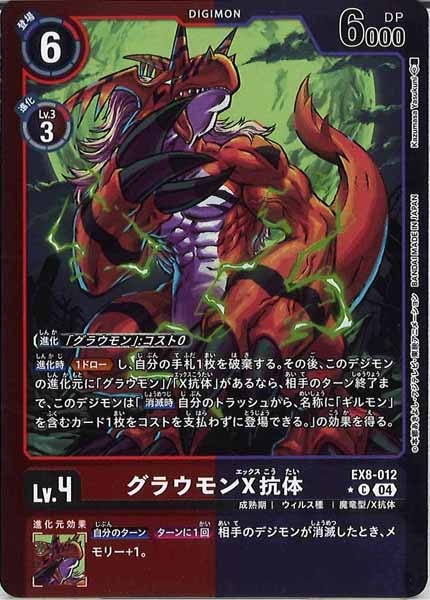 [EX-08]グラウモンX抗体（カラーフレーム仕様）【C】EX8-012