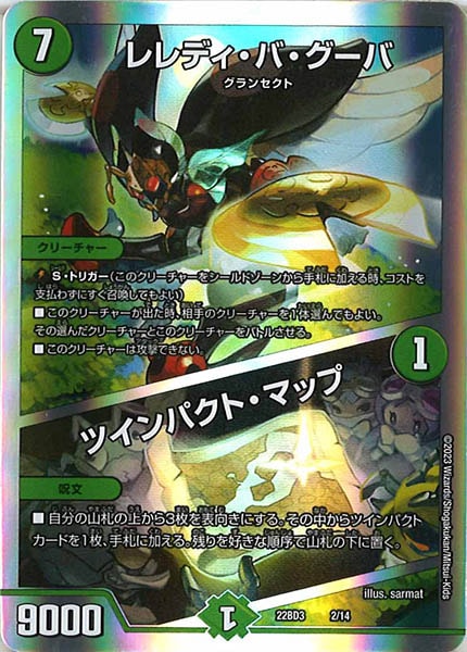 [DM22-BD3]レレディ・バ・グーバ／ツインパクト・マップ【P】2/14