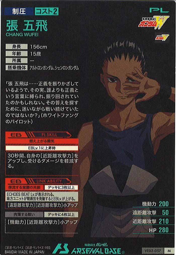 [VE02]張 五飛【M】VE02-057