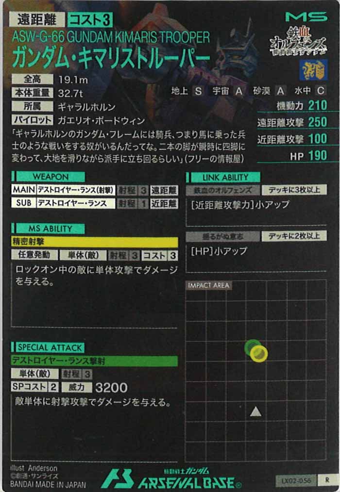 [LX02]ガンダム・キマリストルーパー【R】LX02-056