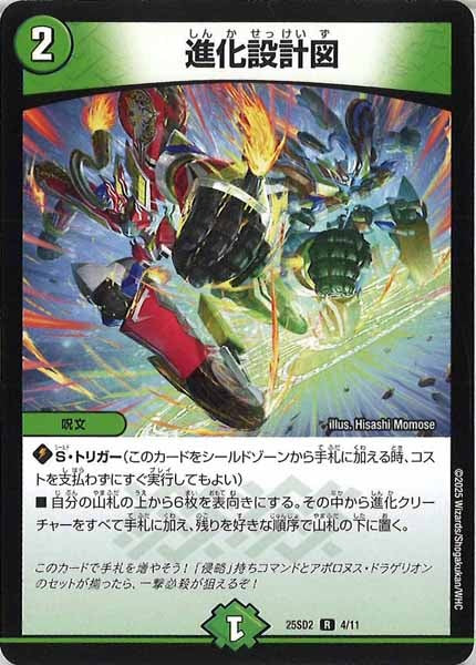 [DM25-SD2]進化設計図【R】4/11