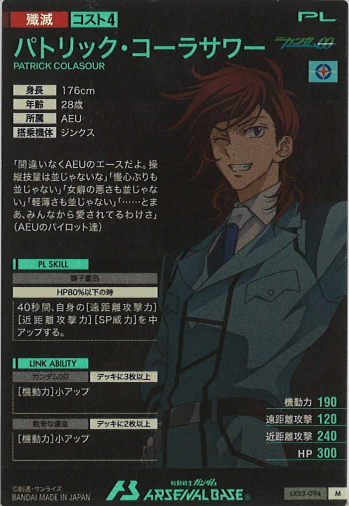 [LX03]パトリック・コーラサワー【M】LX03-094