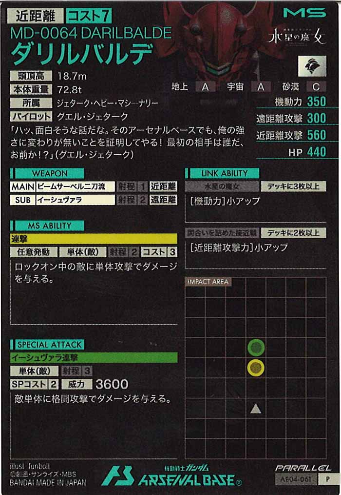 [AB04]ダリルバルデ(PARALLEL)【P】AB04-061
