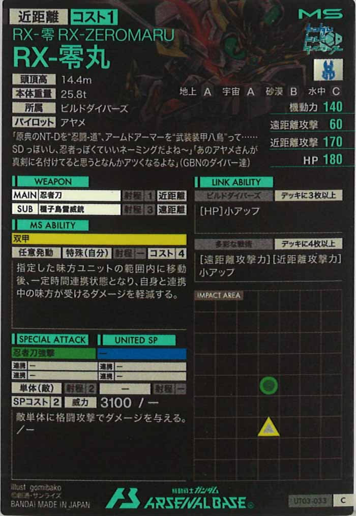 [UT03]RX-零丸【C】UT03-033