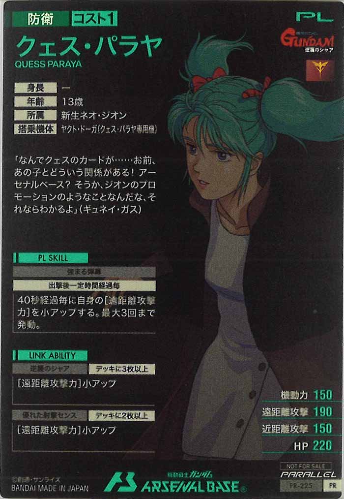 [PR]クェス・パラヤ(PARALLEL)【PR】PR-225