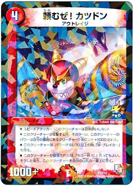 [PR-Y12]頼むぜ！カツドン【PR】P1/Y12