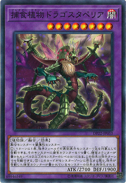 [DP22]捕食植物ドラゴスタペリア(ノーマル)DP22-JP053
